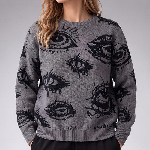 2026 Eyes Halloween Pullover