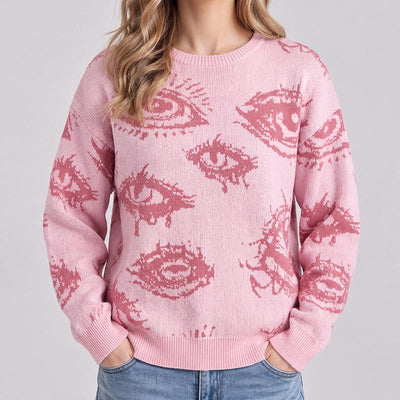 2026 Eyes Halloween Pullover