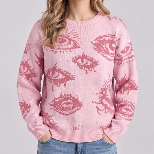 2026 Eyes Halloween Pullover