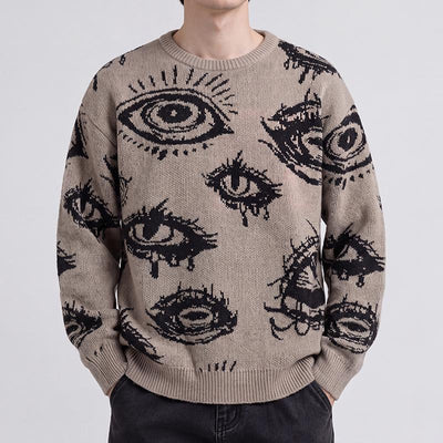 2026 Eyes Halloween Pullover