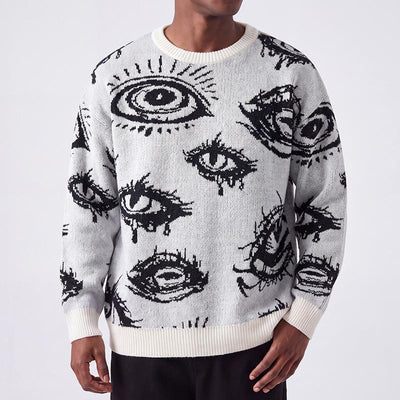 2026 Eyes Halloween Pullover