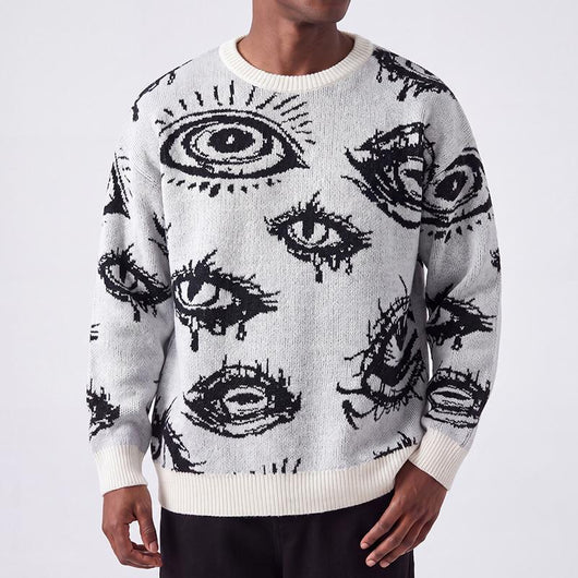 2026 Eyes Halloween Pullover