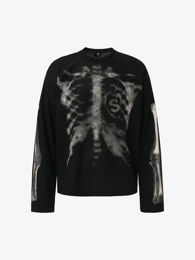 2026 Skeleton Halloween Pullover