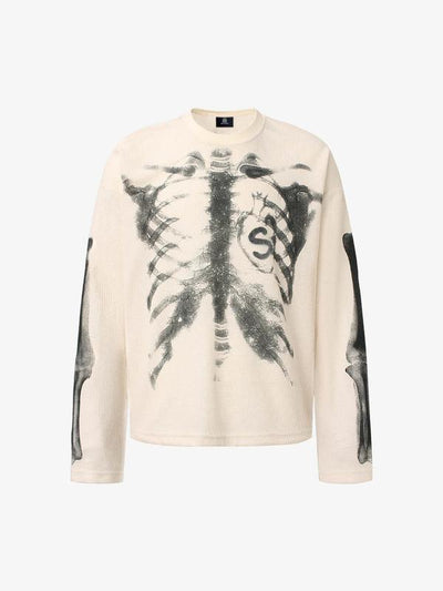 2026 Skeleton Halloween Pullover
