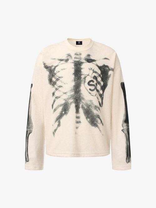 2026 Skeleton Halloween Pullover